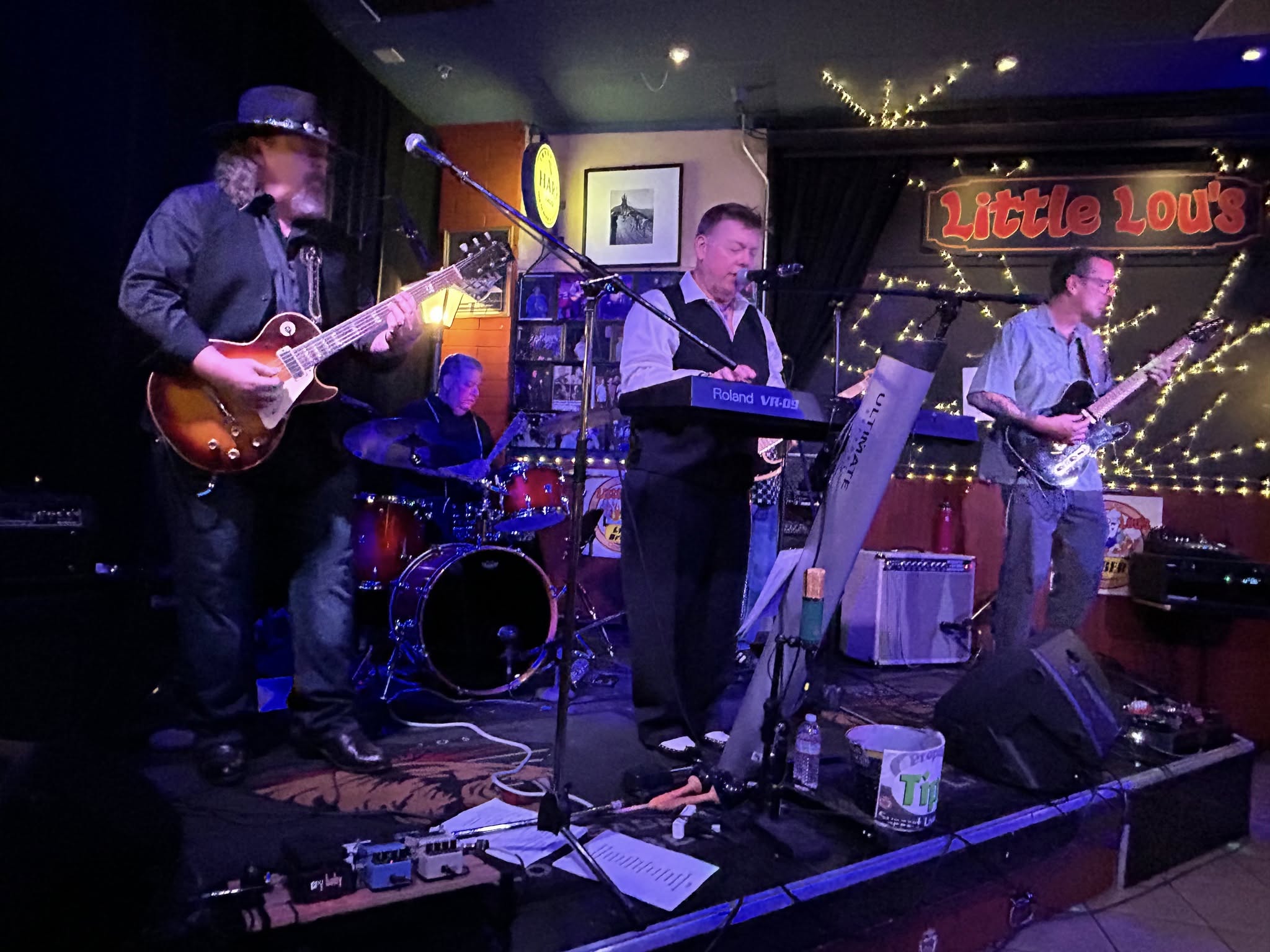 Whole Shot performing live on stage